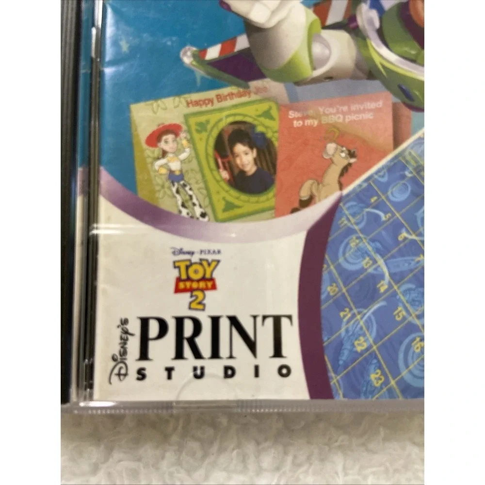 Disney Pixar Toy Story 2 Print Studio PC Project Design Tools Program‎ Manual